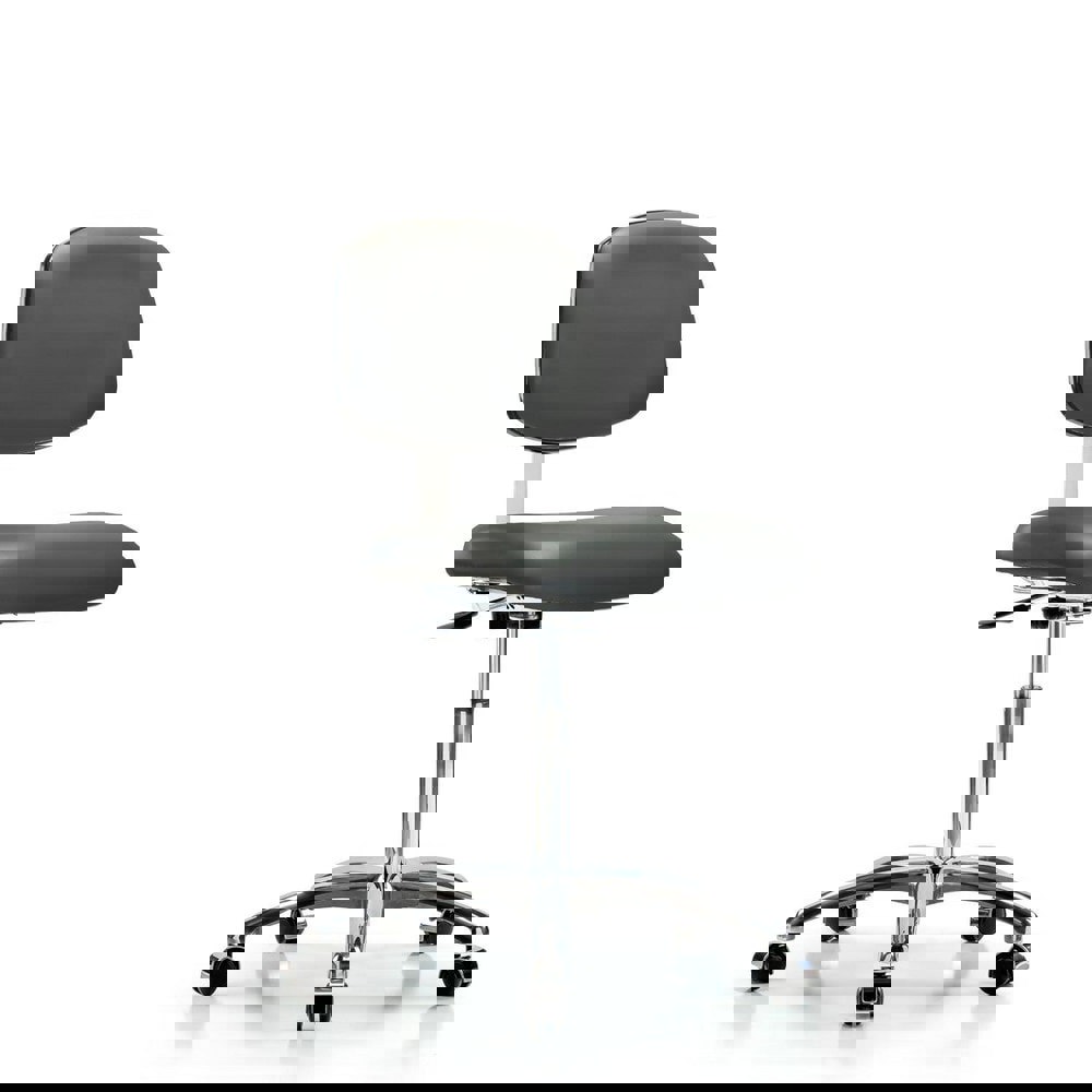 Task Chair: Vinyl, Carbon